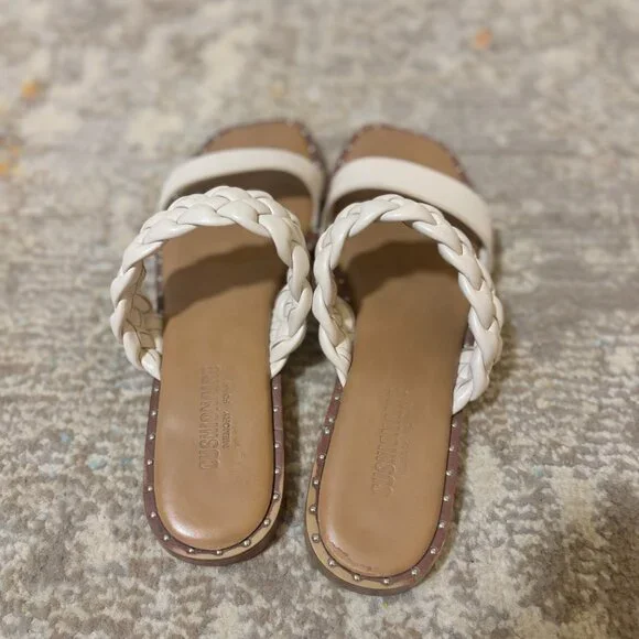 Cushionaire • Varro Two Strap Braided Sandals - Picture 3 of 8